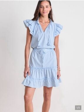Vineyard Vines Sky Harbor Seersucker Dress